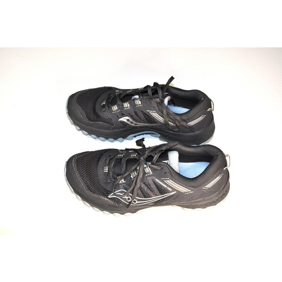 Saucony Excursion TR13 XT-900 Versafoam Black Hiking Trail Running Shoe Womens 9 - Picture 1 of 6
